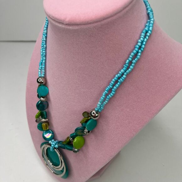 Necklace Beaded Women’s Jewelry #568 - Picture 2 of 9